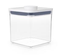 OXO Boîte de Conservation Pop 2.0/2, 6L Carré, Transparent