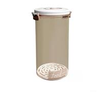 Boîte de conservation alimentaire avec fermeture sous vide et design anti-fuite compatible avec pompe à vide pour l'entretien de la fraîcheur (ronde, 2,3 l)