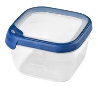 Boîte de conservation alimentaire - KETER - GRAND CHEF ECO LINE - 1,2 L - Transparent/Bleu - Couvercle hermétique
