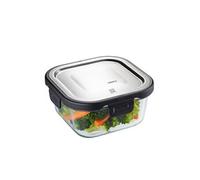Boite de conservation au frais Milo carrée 50 cl - - Argent - Verre