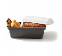 Boîte de conservation Bread Magic - Venteo - Pour le pain et les viennoiseries - Préserve la saveur - Base antidérapante - Séparateur d'aliment - Technologie de contrôle de l'humidité