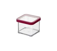 Rotho Boîte de rangement carrée Loft 0,5 L avec couvercle scellé PP sans BPA transparent