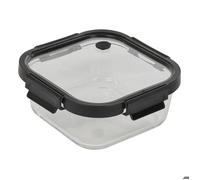 Boîte de Conservation en Verre "Clipeat Plus" 1,1L Noir