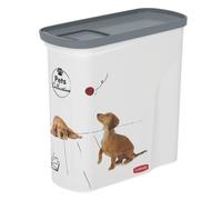 Boîte de conservation - CURVER - PetLife - 2L - Blanc - Rectangulaire - Pour chien
