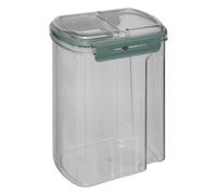 Boîte de Conservation Double Verseur "Neo" 3,5L Transparent