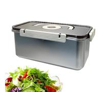 Boîte De Conservation Du - Boîte Anti-fuite En Acier Inoxydable | Conservateur De Nourriture Portable | Accessoires De Randonnée De Camping De Voyage D'escalade En Plein Air, Porte-collation De P