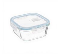 FIVE Simply Smart – Boîte de conservation carrée « Clipeat » 800 ml Bleu