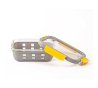 Pika - Boite Alimentaire 1050ml En Verre Et Couvercle En Verre Trempé - Hermétique, Compatible Au Micro-Ondes, Four, Congélateur - Glassshock