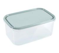 Homéa Essentiel, Boite de Conservation Plastique 4,4L 29 x 19 x H12 cm Bleu Givre