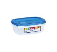 Boîte de conservation Naturel 0.5L rectangle - turquoise