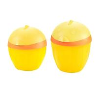 Boîte De Conservation Portable Pour Aliments Pour Bébé ¿ Pp Durable, Double Étanchéité, Légère, Lot De 2 Pour Lait En Poudre, Collations Et Fruits
