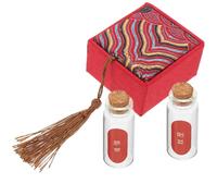 Boîte de Conservation pour Cheveux Fœtaux 1 Set Élégante pour Bébé | Résine et Verre, Rangement Polyvalent, pour Anniversaire et Noël, Souvenir de Naissance Fille