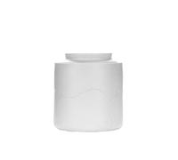 Boîte de conservation pour le thé Ceramic Tea Canister Household Sealed Storage Jar For, Coffee, Sugar, Spice, Nuts Pour le sucre(Blanc)