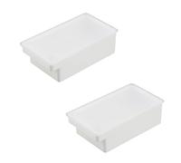Boîte de conservation pratique pour beurre avec trancheuse robuste pour différentes tailles de beurrier blanc