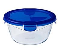 Boite de conservation Pyrex® ronde 20 cm en verre avec couvercle étanche, Cook & Go