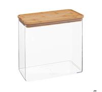 Boîte de conservation rectangulaire couvercle bambou ""Eske"" 3L - 5 five simply smart