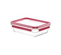Tefal Boîte alimentaire Masterseal Fresh Verre N1040910 – Empilable, Four & congélateur – 1,1 L