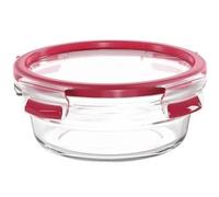 Boite De Conservation Ronde - Tefal - Verre - Masterseal Fresh - 0.6 L - Couvercle En Plastique Et Joint Silicone