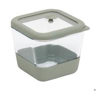 Boîte de conservation Siliglass carré 0,5L gris - 5 five simply smart