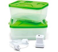 Boîte De Conservation Tefal Lot De 2 : 600ml Et 800ml + Adaptateur
