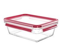 Tefal Boîte alimentaire Masterseal Fresh Verre N1041010, four et congélateur, transparent, 1,3 L