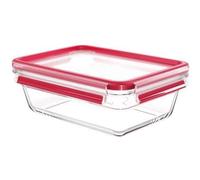 Tefal MasterSeal N10408 Rectangulaire Boîte 0,85 L Transparent, Rouge 1 pièce(s)