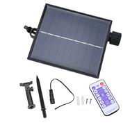 Boîte de contrôle de guirlande solaire, PC 8 modes de lumière sur batterie longue durée intégrée Circuit imprimé de guirlande de lampe de scène solaire pour jardin Boost de sortie 24V