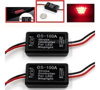 Boîte De Contrôle Stroboscopique Pour Lumière Flash Led, Ip65, 100a, Haute Position, Frein Arrière