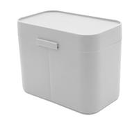 Boîte de cotons-tiges pour maquillage - Gris, gris, 11.5cmx9.1cmx6.5cm, comme description