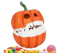 Boîte de courge pour bonbons, boîtes manuelles pour bonbons Halloween | Décoration de bureau légère et créative pour goûters, travaux manuels, enfants et adultes lors de fêtes