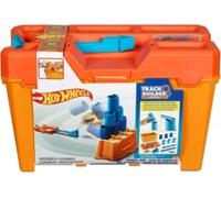 Hot Wheels Accessoires Boîte Cascades et Gobelets avec Propulseur, Coffret de Jeu pour Petites Voitures avec Circuit et Pistes, Jouet pour Enfant, GCF91