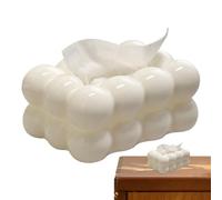 Boîte De Couverture pour Mouchoirs | Dispensateur De Papier Face | Boîte De Mouchoir Décorative Organisateur Élégant pour Le Salon De Chambre De Salle De Bain De Bureau avec Ouverture Facile