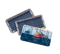 Boîte De Crayons À Eau Derwent De 72 Couleurs Solubles Dans L'Eau