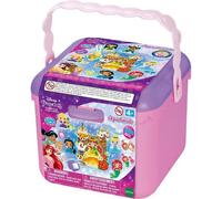 Boîte de création Aquabeads Princesses Disney avec base de création, pulvérisateur et perles multicolores