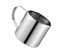 Boîte de cuisson à expresso 3 pièces 5oz, Mini pichet à lait, tasse à mousse de lait, cafetière en acier inoxydable