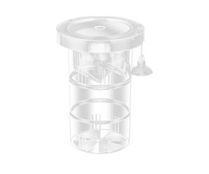 Boîte de culture d'aquarium - Récipient d'isolation - Réservoir d'élevage - Séparateur réglable pour la croissance des incendies, les bêta-pons, la séparation guppy, l'habitat des crevettes, la