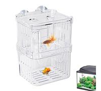Boîte de culture de poissons - En acrylique transparent - Pour l'isolation - Pour éleveur d'aquarium - Incubateur d'élevage - Pour aquarium - Incubateur d'élevage d'aquarium - Réservoir à brasserie