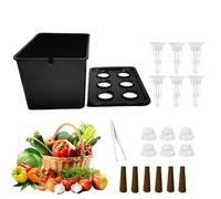 Boîte De Culture | Ensemble Complet De Culture Toute Saison | Conteneur de pour d'Intérieur,Pour Légumes Fruits Laitue Balcon Parterre Hôtel Appartement