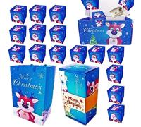 Boîte de de Noël - Boîte à sauts d'anniversaire pour argent | Sac pour fêtes de biscuits sucrés bijoux vin adultes pâtisserie famille anniversaire Saint-Valentin occasions