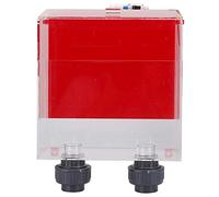 Boîte de débordement Moyen, Trous sans Siphon d'aquarium Rouge Acrylique sans Accessoire de réservoir de Poissons de boîte de débordement Automatique à démarrage Automatique
