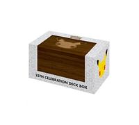 Boite De Deck - Pokemon - Ultra Pro Célébration 25 Ans En Bois