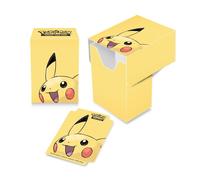 Boîte de deck - ULTRA PRO - Pikachu - 75 cartes - Séparateur inclus - Jaune