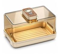 Boîte de décongélation électrique pour viande, plateau de décongélation des | Circulation d'air chaud avec minuterie réglable, température et vitesse du vent pour viande, poisson