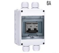 Boîte de déconnexion solaire CC 1000 V avec capacité de 6125 A et longue durée de vie mécanique pour une utilisation fiable (6 A)