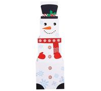 Boîte de décorations de Noël 36, 6 hauteur boîte empilable boîtes Noël boîtes décoratives en papier à motif bonhomme neige mignon pour arbre à cadeaux, style 2
