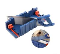 Boîte de découpe à onglet pour scies à main, parfaite pour les coupes inclinées dans les applications de travail du bois (moyenne)