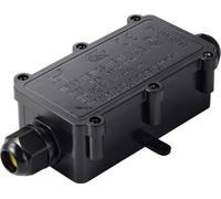 Boîte de déflecteur TRU COMPONENTS IP68 étanche, 2 entrées, 0,5-2,5 mm² TC-14745276 noir TRU COMPONENTS Contenu