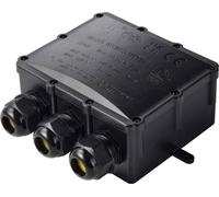 Boîte de déflecteur TRU COMPONENTS IP68 étanche, 4 entrées, 0,5-4,0 mm² TC-14745292 noir TRU COMPONENTS Contenu: 1 pc(s)