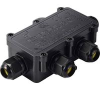 Boîte de déflecteur TRU COMPONENTS IP68 étanche, 5 entrées, 0,5-2,5 mm² TC-14745284 noir TRU COMPONENTS Contenu: 1 pc(s)