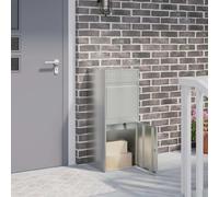 vidaXL Boîte de dépôt de colis avec stockage et porte à livraison courrier